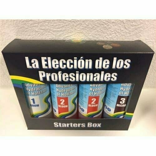 ADVANCED HYDROPONICS - DUTCH FORMULA STARTERS BOX 4X250ML