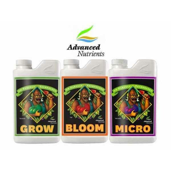 ADVANCED NUTRIENTS PH PERFECT PACK: KIT GROW MICRO E BLOOM