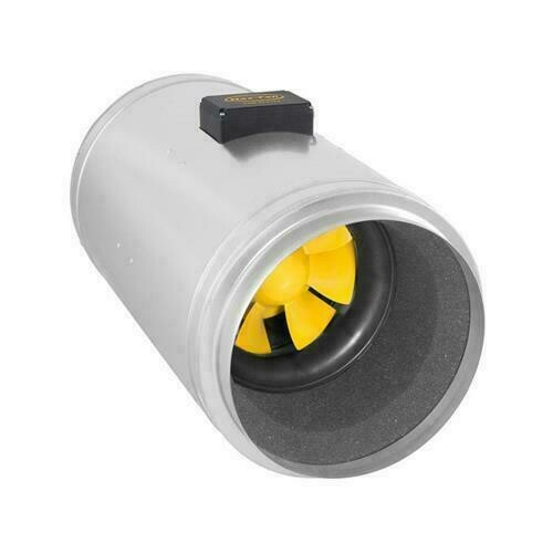 Q-MAX EC PRO SERIES - ASPIRATORE SILENZIATO CAN-FILTERS Ø 250 - 2000 MC/H - TRE VELOCITÀ