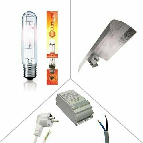 KIT HPS CULTILITE 600W AGRO 2100°K 95000 LUMEN