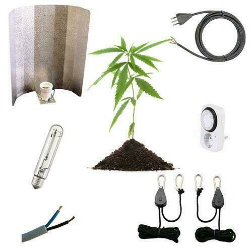 KIT 400W CULTILITE HPS AGRO + TIMER & ROPE RATCHET