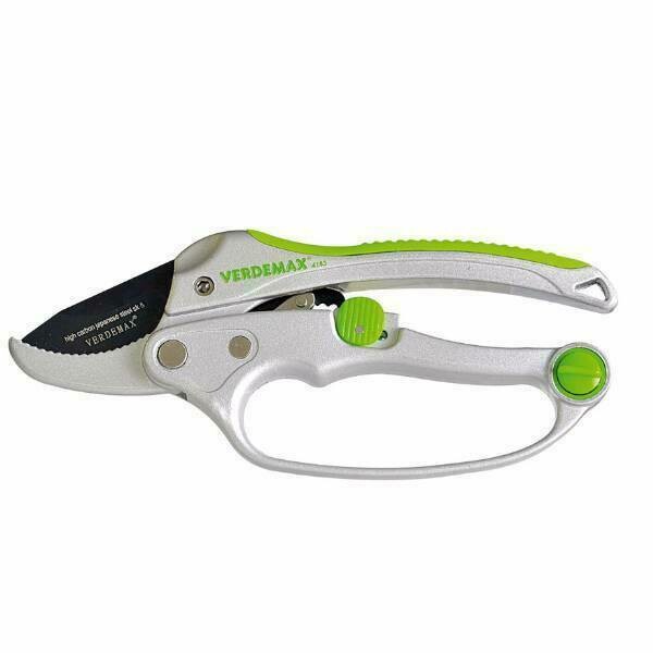 FORBICE ALLUMINIO A CRICCHETTO DI VERDEMAX - 20CM