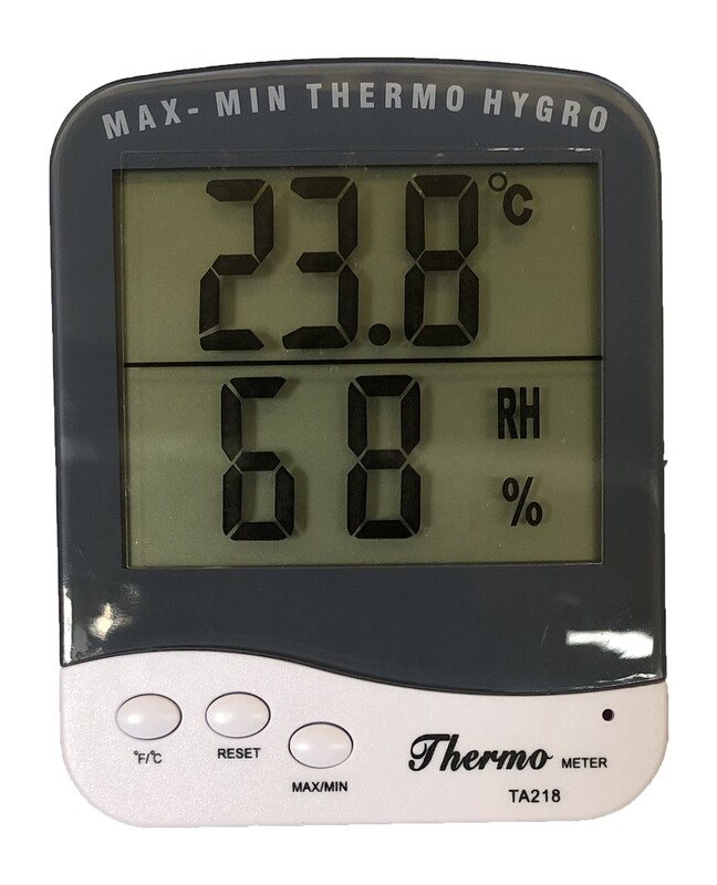 TERMOIGROMETRO DIGITALE CON DISPLAY GRANDE | CON SONDA 1,5m
