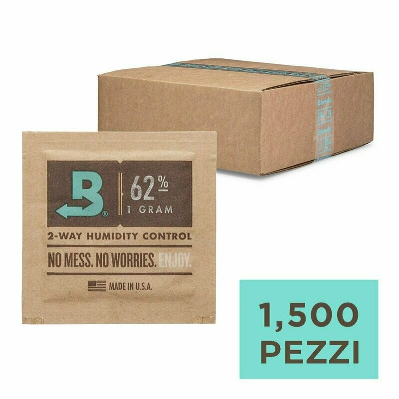 BOVEDA 62% - BOX 1500pz DA 1gr NON IMBUSTATO SINGOLARMENTE