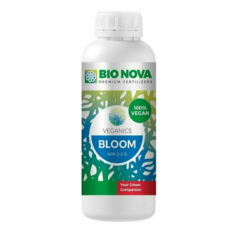 BIO NOVA - VEGANICS BLOOM FERTILIZZANTE VEGANO | NPK 2-2-5 1L