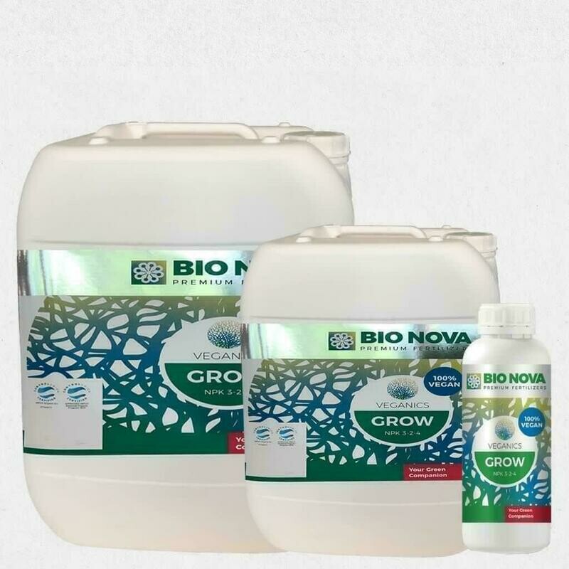 BIO NOVA - VEGANICS BLOOM FERTILIZZANTE VEGANO | NPK 2-2-5 5L
