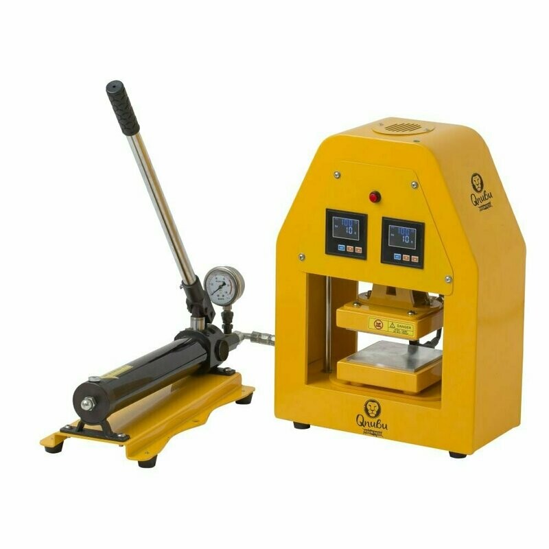 QNUBU - PRESSA PROFESSIONALE IDRAULICA | PLACCA 12x12cm PRESSIONE 20TON