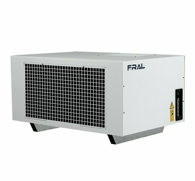 DEUMIDIFICATORE INDUSTRIALE PER ESSICCAZIONE DI VEGETALI DF160 160L/GG -230V - CON SBRINATORE A GAS CALDO