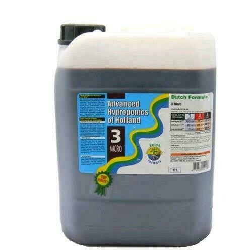ADVANCED HYDROPONICS - DUTCH FORMULA MICRO 10L