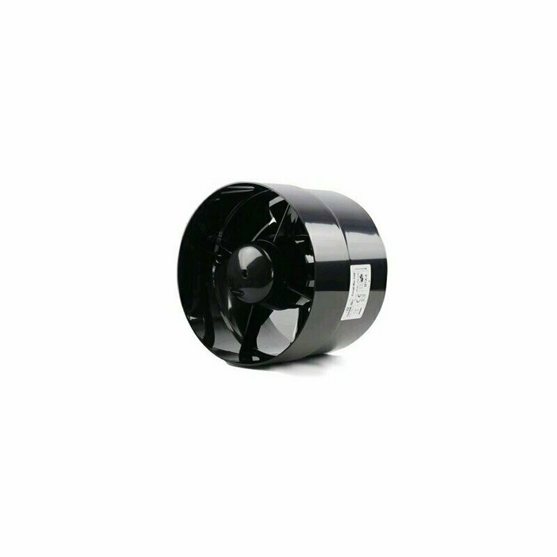 ASPIRATORE BLACK ORCHID AXIAL FLOW TURBO Ø100 - PORTATA 135 MC/H