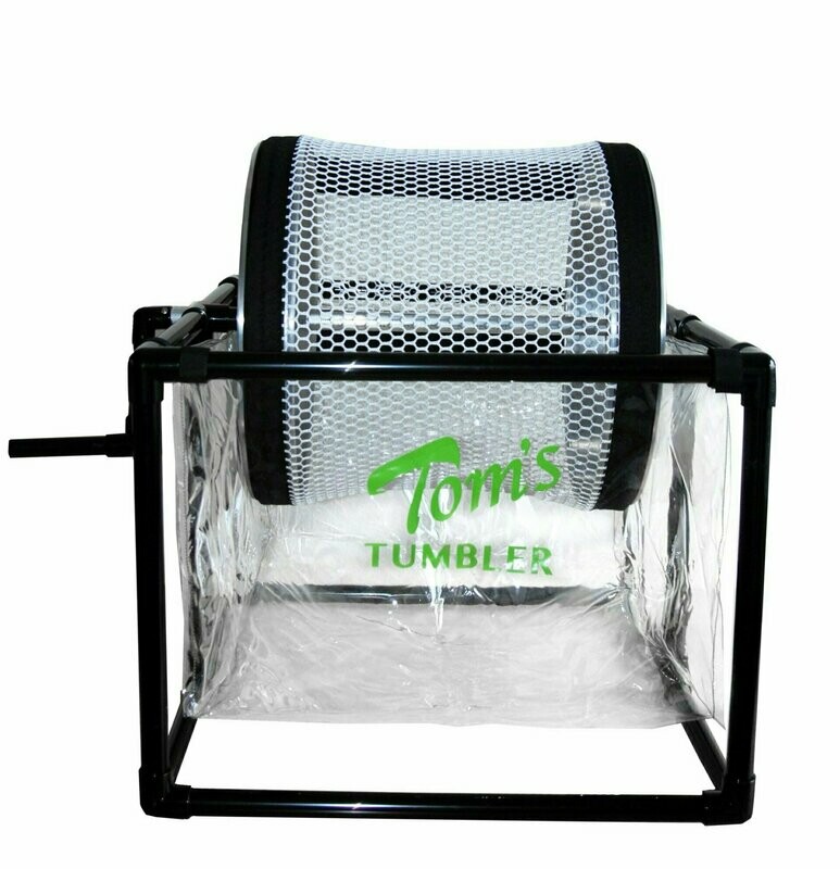 TOM'S TUMBLER - TRIMMER A SECCO TTT 1600 HAND CRANK (A MANOVELLA) | MANUALE