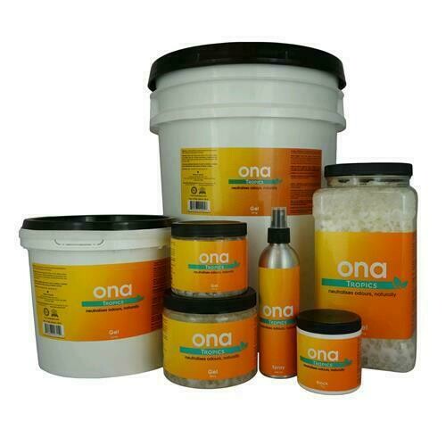 ONA GEL TROPICI - ELIMINA ODORI BIDONE PLASTICA 4L