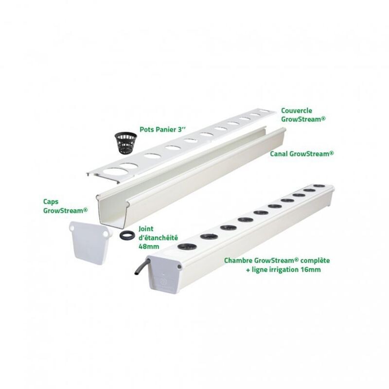GHE/T.A - CV21112 - 2M COPERTURA CANALINA GROWSTREAM 40