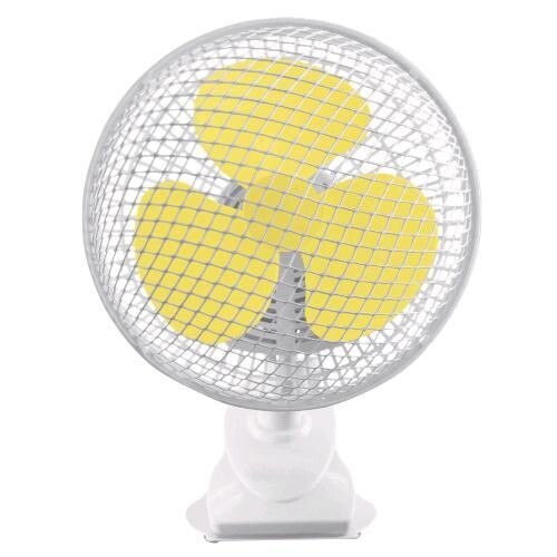 AIRONTEK - VENTILATORE CLIP FAN OSCILLANTE 18W - Ø 15 CM