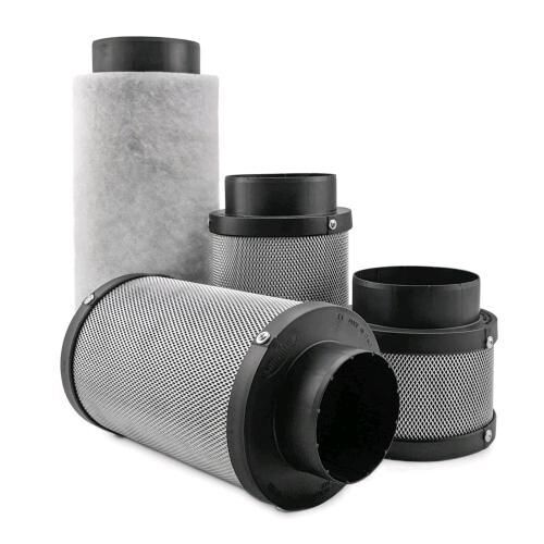 AIRONTEK - FILTRO ODORI MADE IN ITALY - Ø100 - 250MM - 300 M³/H