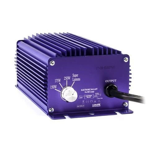 E-BALLAST LUMATEK DIM. 250W (150W -175W -250W SUPER LUMEN)