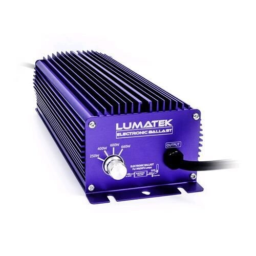 E-BALLAST LUMATEK DIM. 600W (250W - 400W - 600W - 600W SUPER LUMEN)