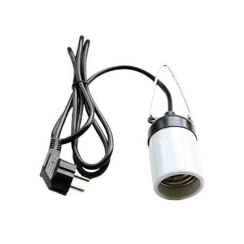 AIRONTEK - PORTALAMPADA A SOSPENSIONE PER BULBO CFL - CAVO 2 MT