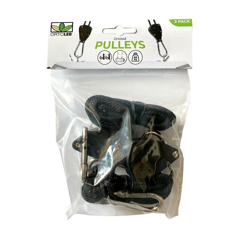 ORTOLED - PULLEYS CARRUCOLE SORREGGI LAMPADA | Max 68Kg