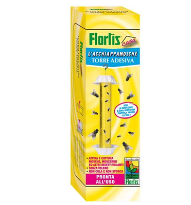 FLORTIS - TORRE ADESIVA ACCHIAPPAMOSCHE