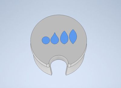TORRE IDROPONICA HYDROINVENT - TAPPO ISPEZIONE