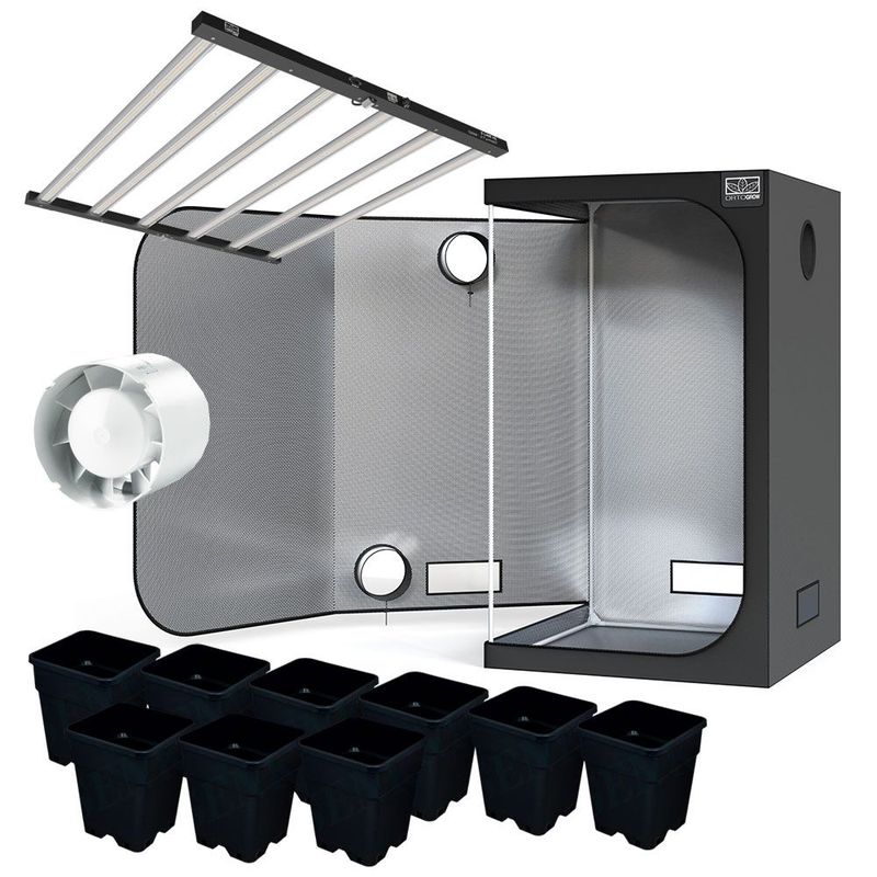 ORTOLED - ORTOGROW KIT COLTIVAZIONE | 120x120x200h cm - 720W