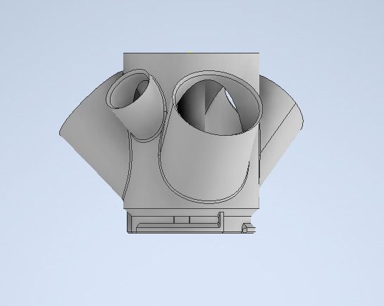 TORRE IDROPONICA HYDROINVENT - DISTANZIALE CON ISPEZIONE E PASSACAVO TORRE IDROPONICA HYDROINVENT - DISTANZIALE CON ISPEZIONE E PASSACAVO