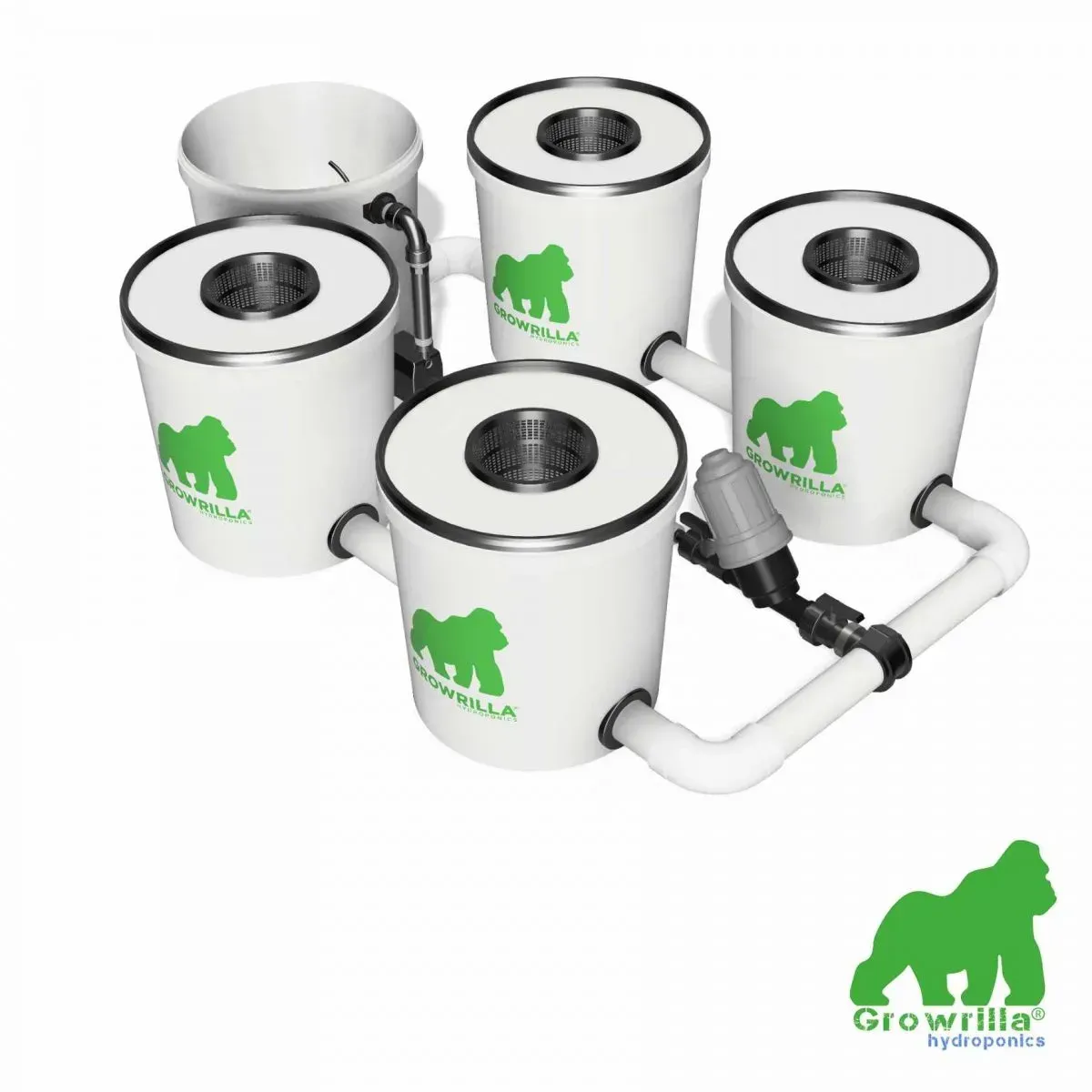 GROWRILLA HYDROPONICS RDWC PRO - SISTEMA IDROPONICO GROWRILLA HYDROPONICS RDWC PRO - SISTEMA IDROPONICO