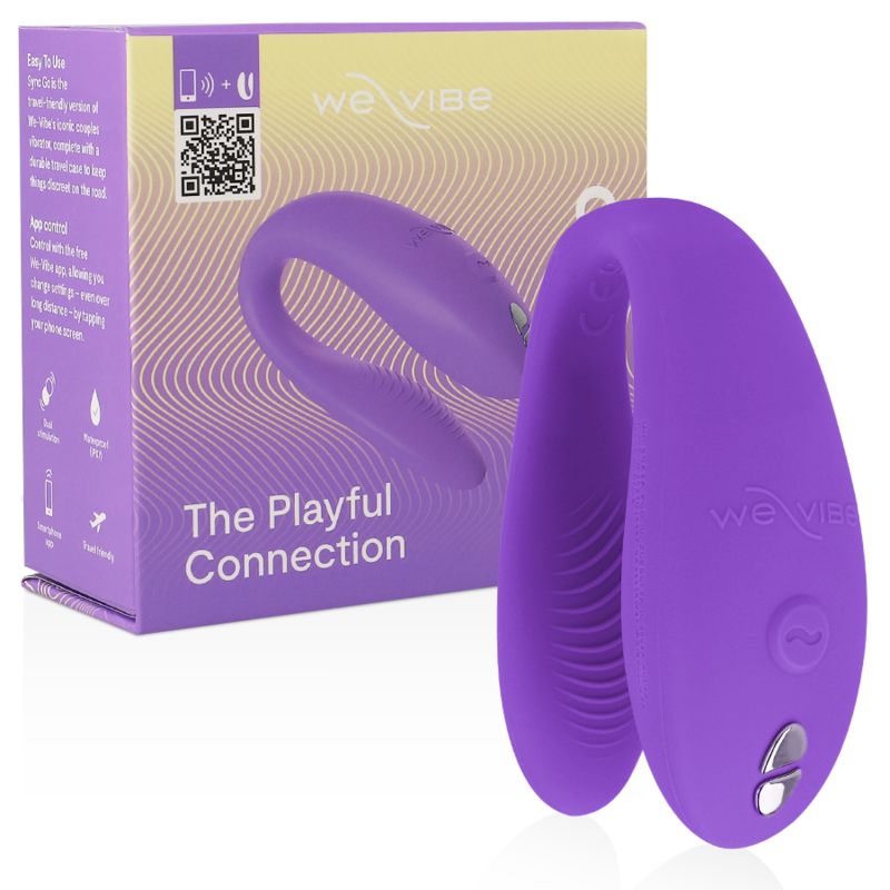 WE-VIBE - SYNC GO DUAL STIMOLATORE VIOLA WE-VIBE - SYNC GO DUAL STIMOLATORE VIOLA