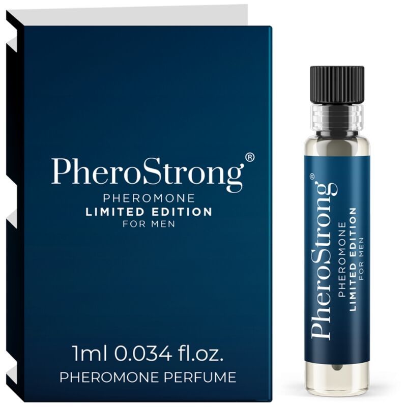 PHEROSTRONG - PROFUMO AI FEROMONI EDIZIONE LIMITATA PER UOMO 1 ML PHEROSTRONG - PROFUMO AI FEROMONI EDIZIONE LIMITATA PER UOMO 1 ML
