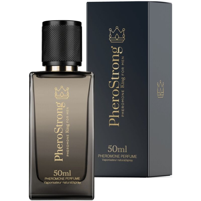 PHEROSTRONG - PROFUMO AI FEROMONI KING PER UOMO 50 ML PHEROSTRONG - PROFUMO AI FEROMONI KING PER UOMO 50 ML