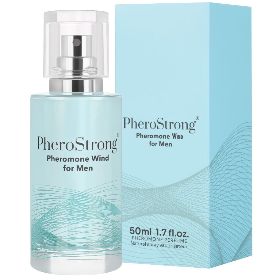 PHEROSTRONG - PROFUMO FEROMONI WIND PER UOMO 50 ML PHEROSTRONG - PROFUMO FEROMONI WIND PER UOMO 50 ML