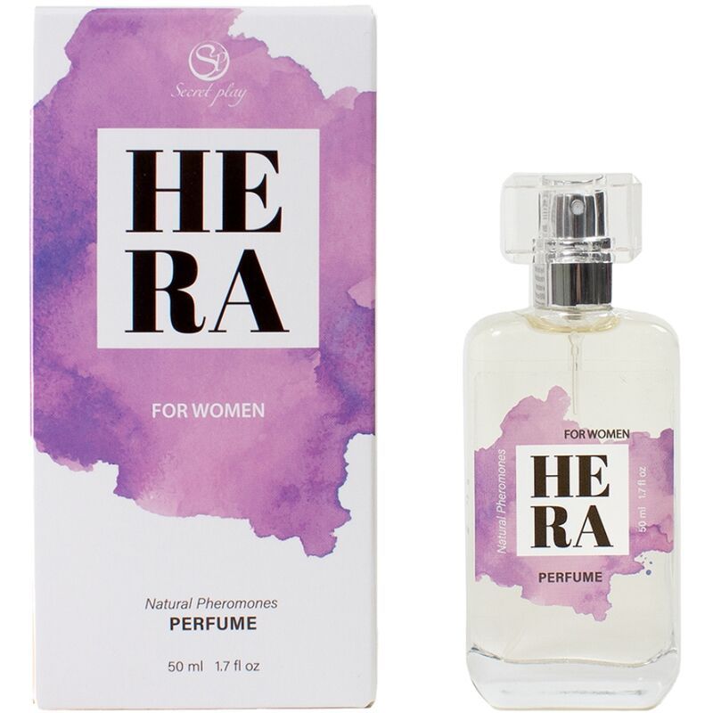SECRETPLAY - HERA NATURAL PERFUME SPRAY FEROMONI PER DONNA 50 ML SECRETPLAY - HERA NATURAL PERFUME SPRAY FEROMONI PER DONNA 50 ML