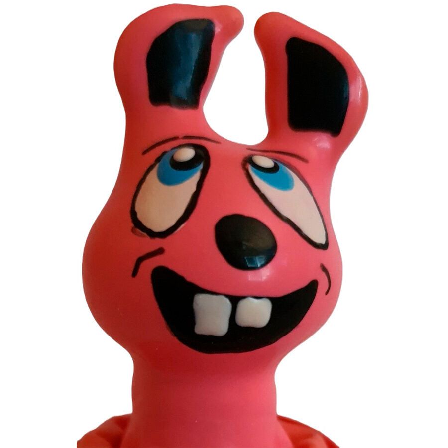 CONDOMERIE - PRESERVATIVI NOVITÀ DIPINTI A MANO LEPRE ROSA CHE RISE CONDOMERIE - PRESERVATIVI NOVITÀ DIPINTI A MANO LEPRE ROSA CHE RISE