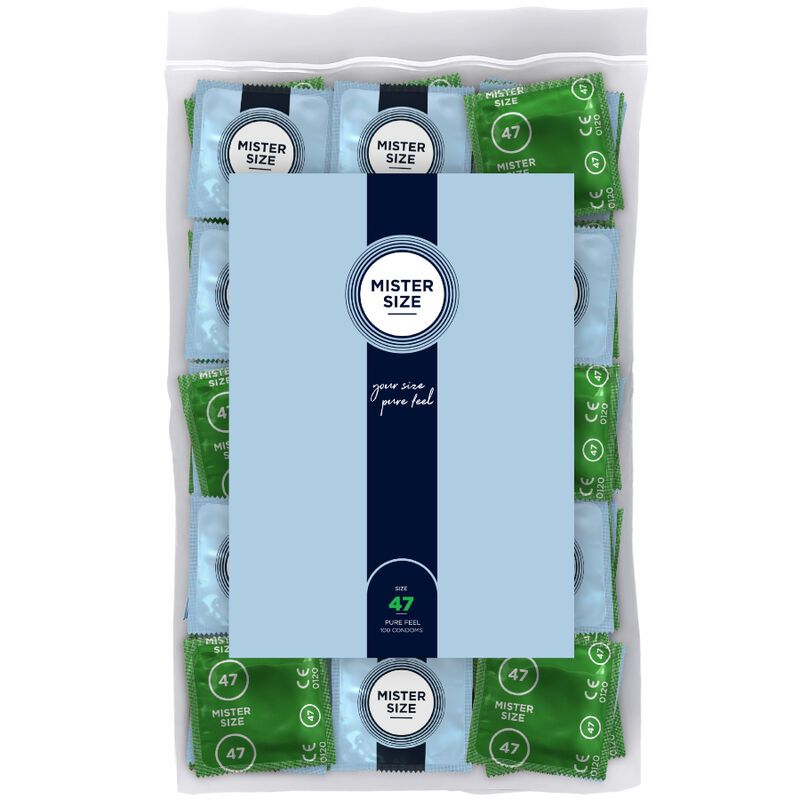 MISTER SIZE - PRESERVATIVO TAGLIA XS 47 MM (100 UNITÀ) MISTER SIZE - PRESERVATIVO TAGLIA XS 47 MM (100 UNITÀ)