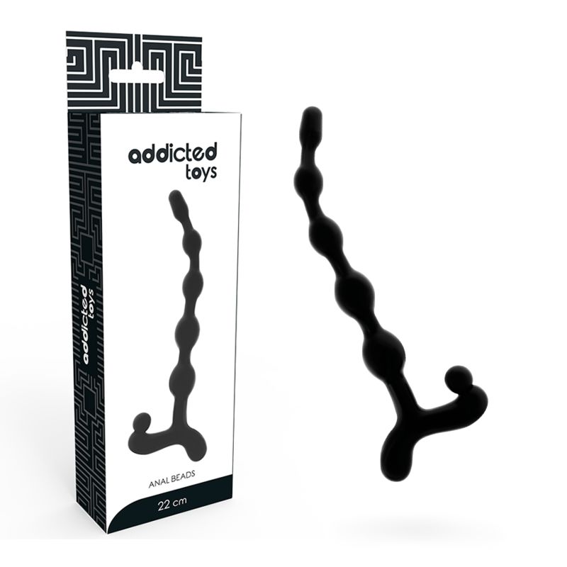 ADDICTED TOYS - SFERE ANAL 22 CM NERO ADDICTED TOYS - SFERE ANAL 22 CM NERO