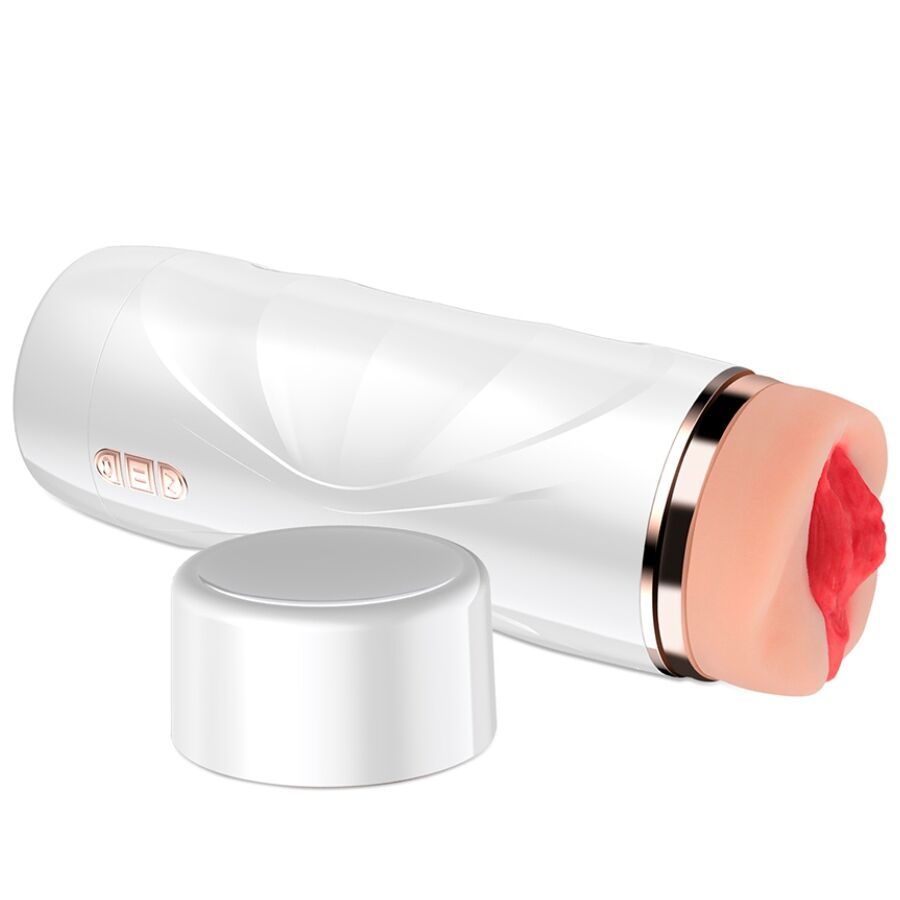 SHEQU - RILEY MASTURBATORE VAGINALE VIBRANTE CON ASPIRAZIONE SHEQU - RILEY MASTURBATORE VAGINALE VIBRANTE CON ASPIRAZIONE