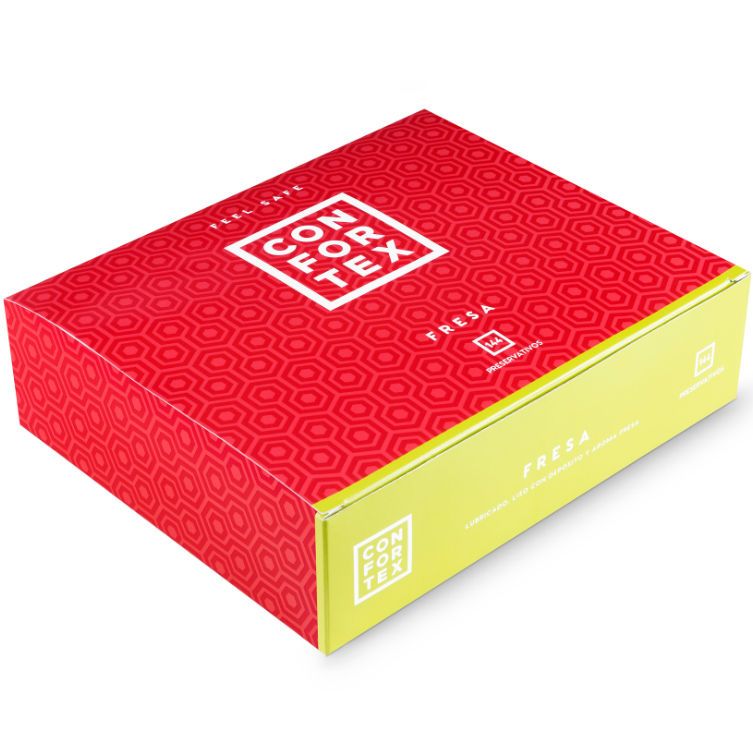 CONFORTEX - PRESERVATIVO FRAGOLA 144 UNITÀ CONFORTEX - PRESERVATIVO FRAGOLA 144 UNITÀ