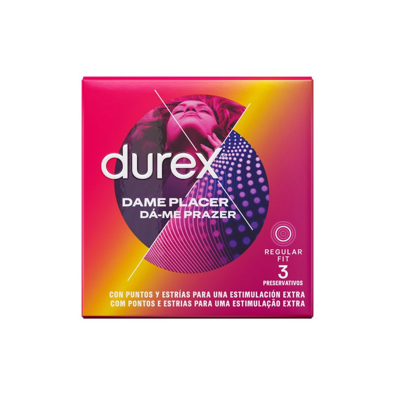 DUREX - DAME PLACER 3 UNITÀ DUREX - DAME PLACER 3 UNITÀ