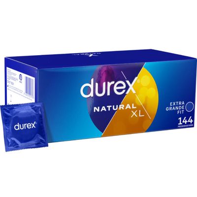 DUREX - EXTRA LARGE XL 144 UNITÀ DUREX - EXTRA LARGE XL 144 UNITÀ
