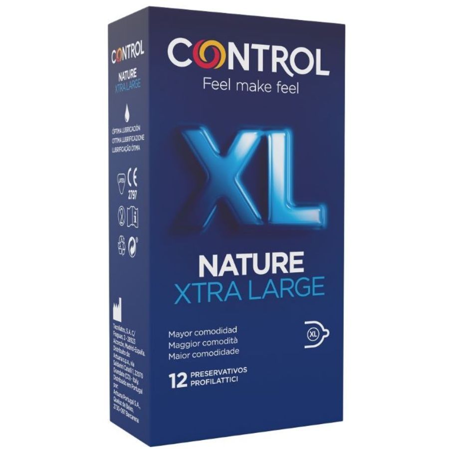 CONTROL - ADAPTA NATURE XL CONDOMS 12 UNITS CONTROL - ADAPTA NATURE XL CONDOMS 12 UNITS
