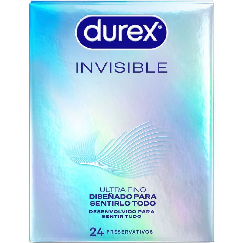 DUREX - PRESERVATIVI INVISIBILI ULTRA SOTTILI 24 UNITÀ