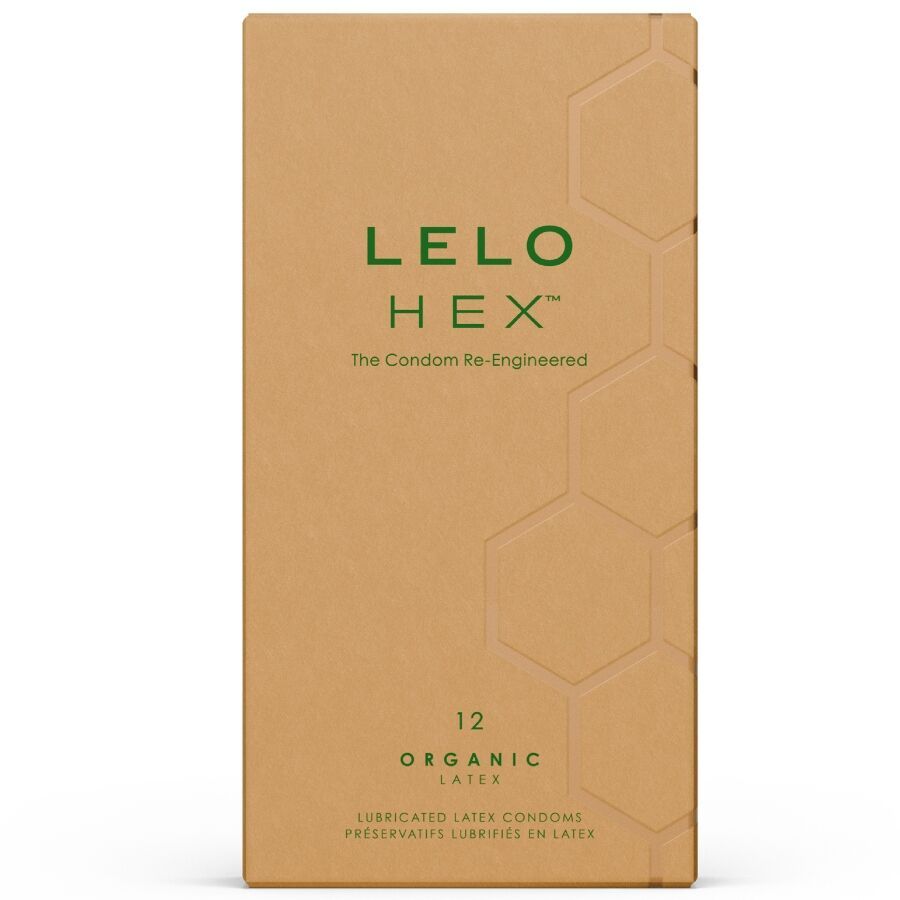 LELO - HEX ORGANIC CONDOM BOX 12 UNITÀ LELO - HEX ORGANIC CONDOM BOX 12 UNITÀ