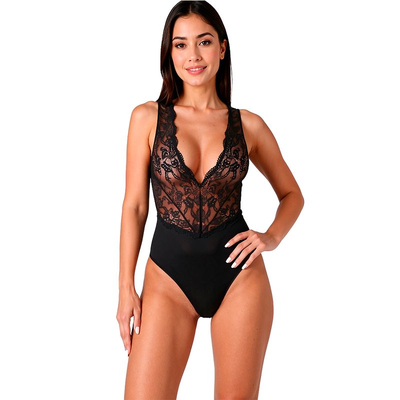 PASSION - EVALIE BODY NERO L/XL