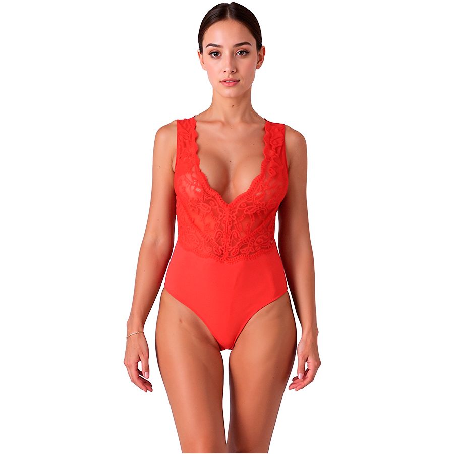 PASSION - EVALIE BODY ROSSO L/XL PASSION - EVALIE BODY ROSSO L/XL