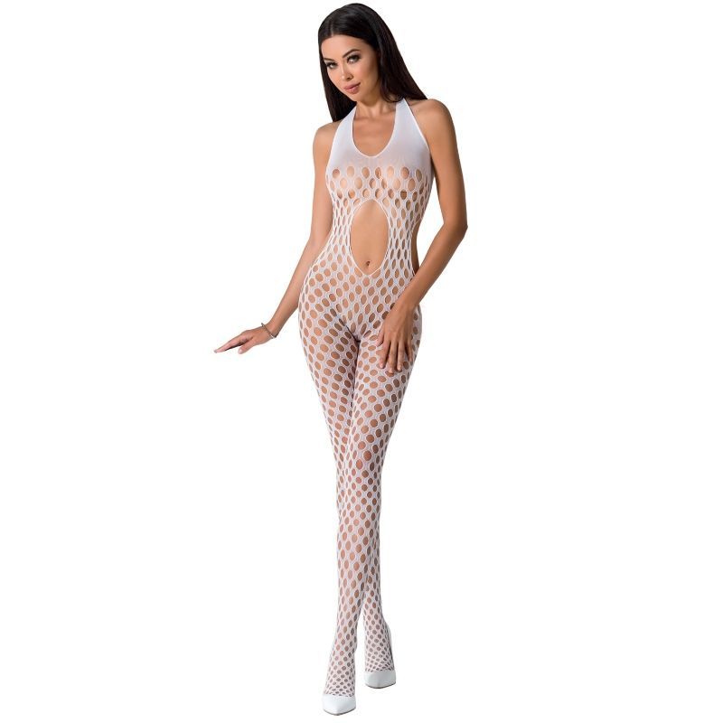 PASSION - WOMAN BS065 BODYSTOCKING BIANCO TAGLIA UNICA PASSION - WOMAN BS065 BODYSTOCKING BIANCO TAGLIA UNICA