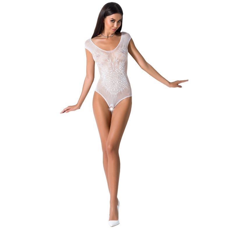 PASSION - WOMAN BS064 BODYSTOCKING BIANCO TAGLIA UNICA PASSION - WOMAN BS064 BODYSTOCKING BIANCO TAGLIA UNICA