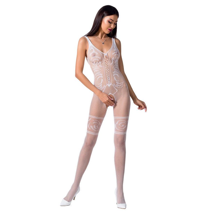 PASSION - WOMAN BS069 BODYSTOCKING BIANCO TAGLIA UNICA PASSION - WOMAN BS069 BODYSTOCKING BIANCO TAGLIA UNICA