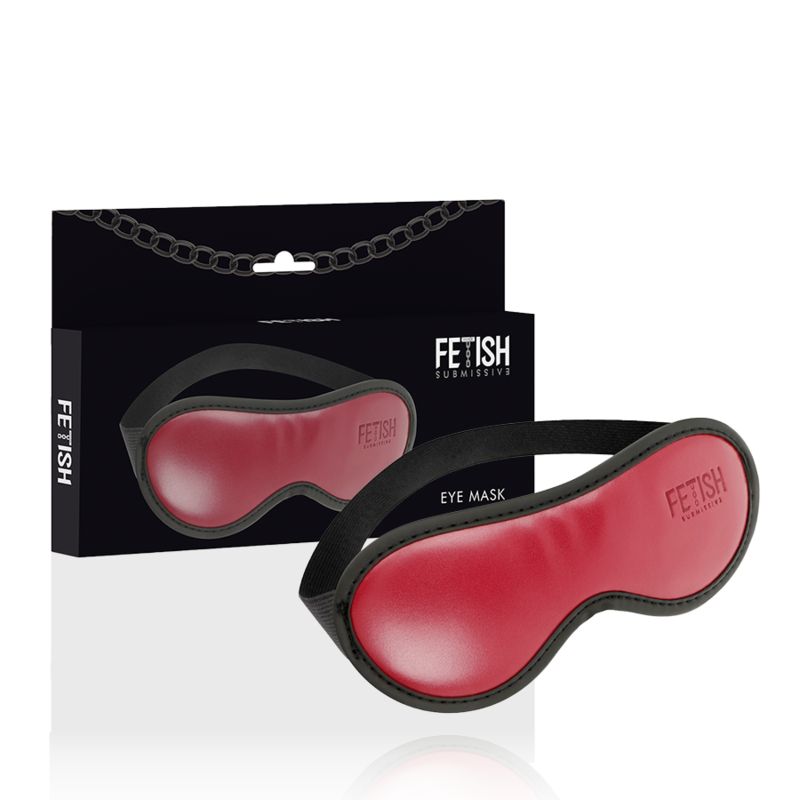 FETISH SUBMISSIVE DARK ROOM - MASCHERA VEGANA IN PELLE CON FODERA IN NEOPRENE FETISH SUBMISSIVE DARK ROOM - MASCHERA VEGANA IN PELLE CON FODERA IN NEOPRENE