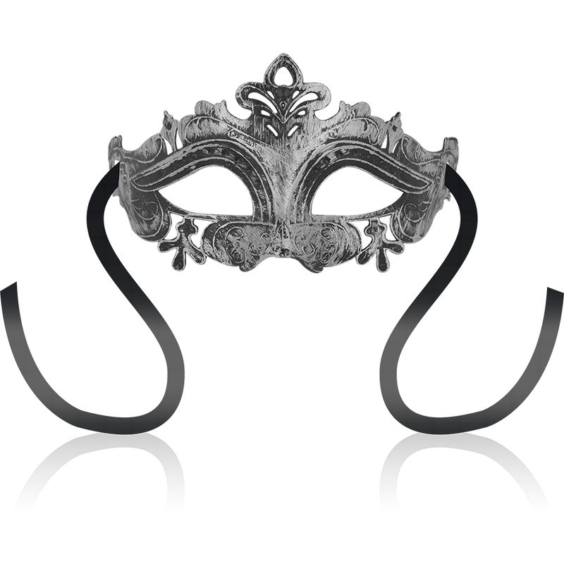 OHMAMA - MASCHERE STILE VENEZIANO MASCHERA ARGENTO OHMAMA - MASCHERE STILE VENEZIANO MASCHERA ARGENTO
